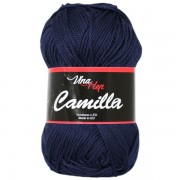 Příze Camilla, 8120, modrá tmavá
