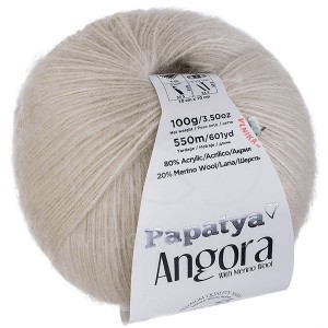 Příze Angora Merino, 9215, béžová