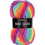 Příze Best Socks, 4-fach,  7074