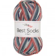 Příze Best Socks, 4-fach,  7382