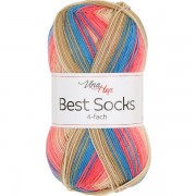 Příze Best Socks, 4-fach,  7401