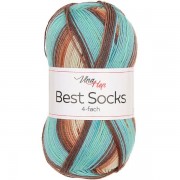 Příze Best Socks, 4-fach,  7409