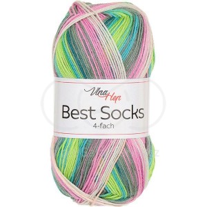 Příze Best Socks, 4-fach,  7411