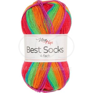 Příze Best Socks, 4-fach,  7723