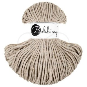 Příze Bobbiny, 3mm, Beige GOLDEN