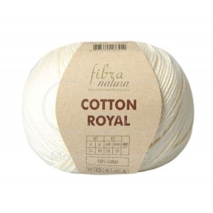 Příze Cotton Royal, 18-702, smetanová