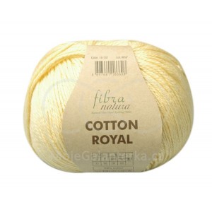 Příze Cotton Royal, 18-707, žlutá
