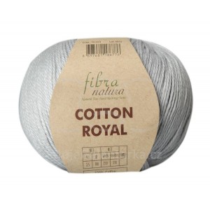 Příze Cotton Royal, 18-723, světle šedá