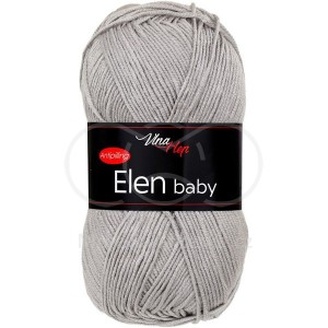 Příze Elen Baby, 41027, šedá