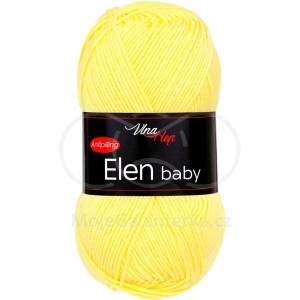 Příze Elen Baby, 41244, žlutá světlá