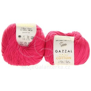 Příze Baby Cotton, 3415, pivoňková