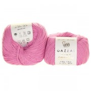 Příze Baby Cotton, 3422, růžově fialová