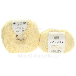 Příze Baby Cotton, 3437, smetanová