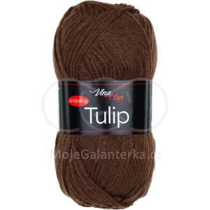 Příze Tulip, 41057, tmavě hnědá