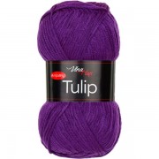 Příze Tulip, 41100, fialová tmavá