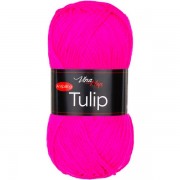 Příze Tulip, 41102, neonově růžová