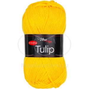 Příze Tulip, 41251, žlutá sytá