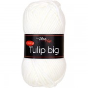 Příze Tulip Big,  4002, bílá