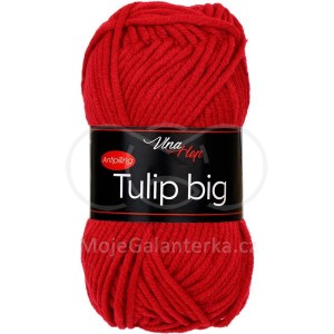 Příze Tulip Big, 41143, červená